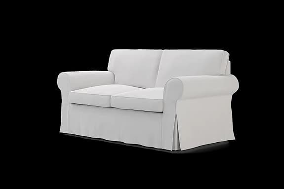 EKTORP IKEA 2 sits soffa VIT