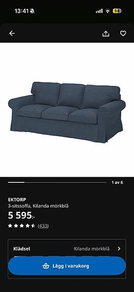 Ektorp 3-sits soffa