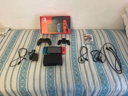 Nintendo Switch + Pokémon sword + extra kontroll