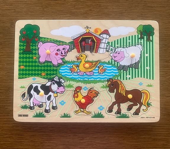 Knoppussel för småbarn från Top-Toy