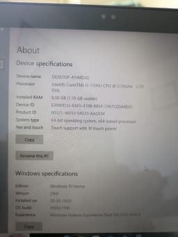 Dell bärbar dator 15,6 tum silver