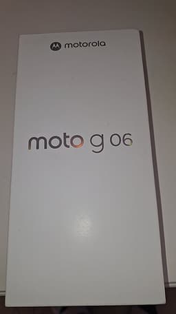 mobil Motorola G06 LTE stor skärm prefekt att titta på film