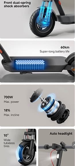 Xiaomi Electric Scooter 5 – Nyskick (endast testad en gång)