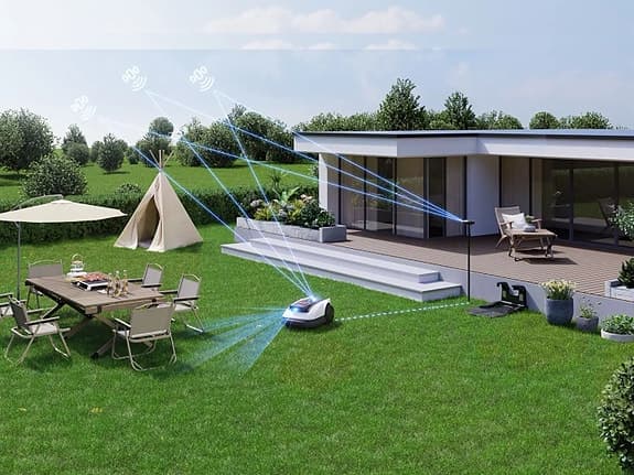 Ecovacs O800 RTK Trådfri Robotgräsklippare