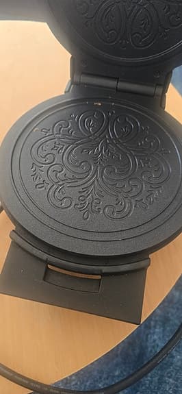 IKEA våffeljärn svart