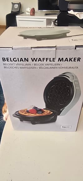 Faworit belgiskt våffeljärn