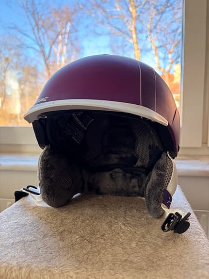 Cébé skid- och snowboardhjälm lila