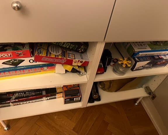 Skåp i hög kvalitet, ljusgrått