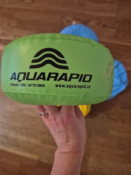 Aquarapid simpuffar hjälpmedel simmning