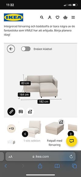 Vimle soffa
