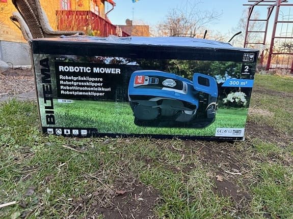 Biltema robot gräsklippare för 300m, RM300