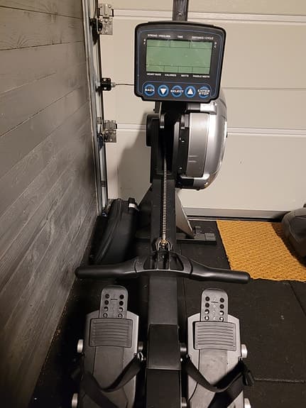 Abilica TopRower Premium - roddmaskin med luftmotstånd och träningsdator