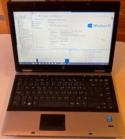 Windows 10, snabb i5 HP,14,1 tum.DVD. Office+Laddare