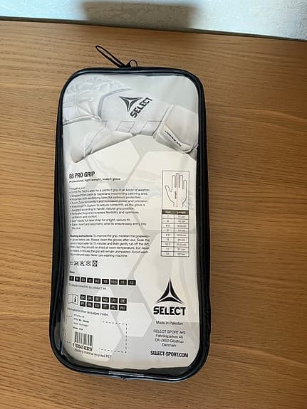 Select Målvaktshandskar 88 Pro Grip V25 - Vit/Grå 9.5