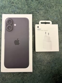 iPhone 16 128GB Svart