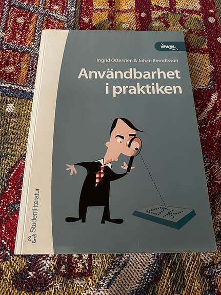 Studentlitteratur Användbarhet i praktiken lärobok informationsteknik
