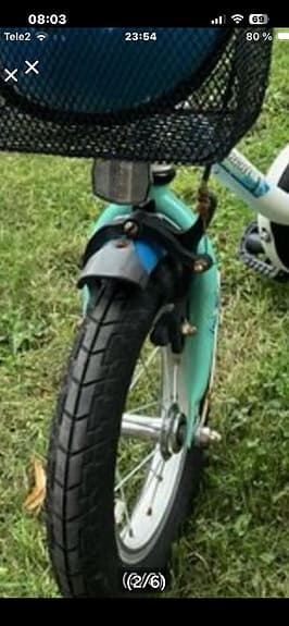 12” tum barn cykel .
