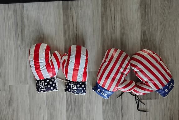 O&L Sports boxningshandskar junior flerfärgad