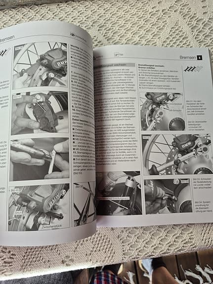 BMW R 1200 GS Verkstadshandbok Modellår 2004–2010 Tyska