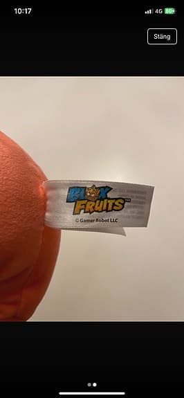 Roblox Blox Fruits gosedjur orange