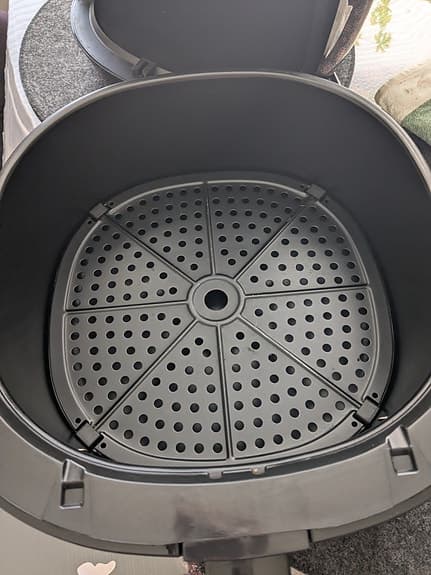 Nedis airfryer svart