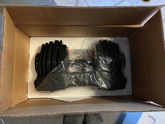 Justerbar hantel 2-22 kilo  Kayoba - helt ny