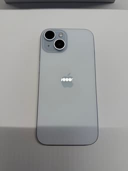 Apple iPhone 15 blå mobiltelefon 128 GB