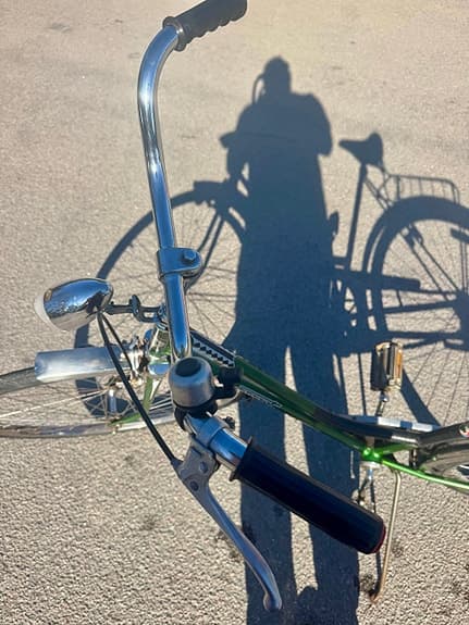 Crescent stadscykel 28" unisex M grön