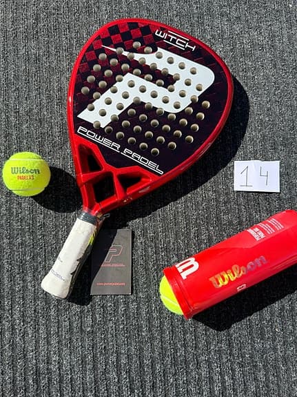 Power Padel padelracket röd