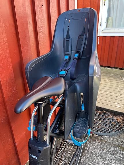 Thule cykelsits bak svart