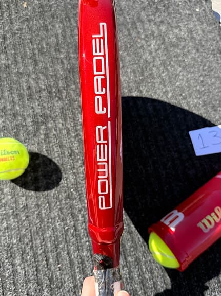 Power Padel Witch padelracket röd