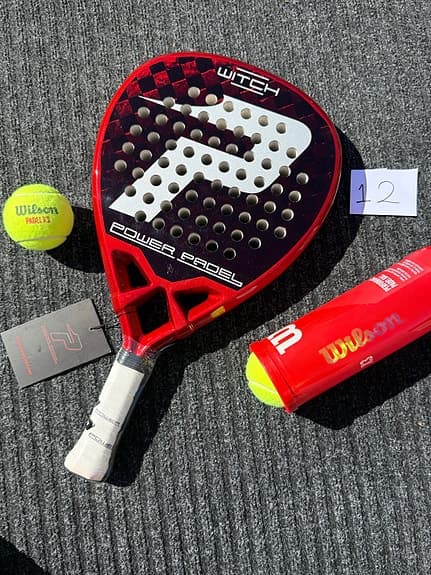 Power Padel padelracket röd