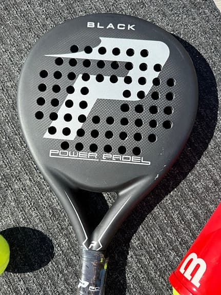 Power Padel padelracket svart
