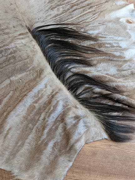 Gnu Skinn - matta eller vägg dekoration