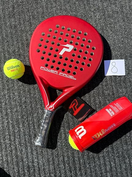 Power Padel padelracket röd