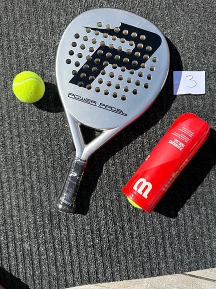 Power Padel padelracket silver