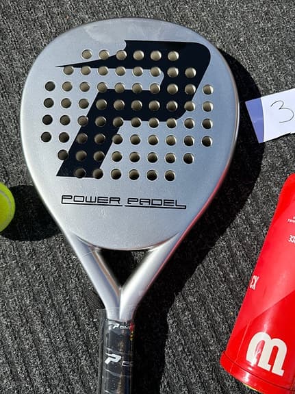 Power Padel padelracket silver