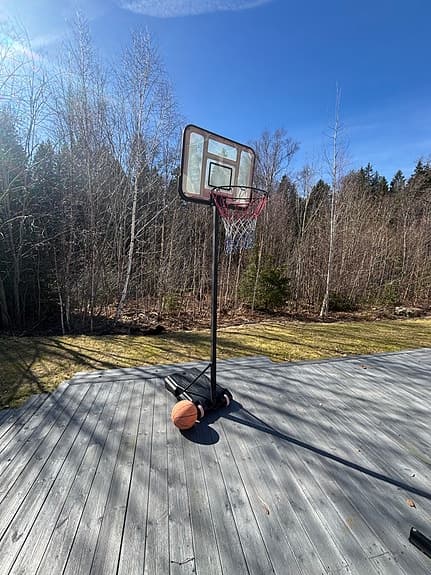 Basketställning portabel med hjul