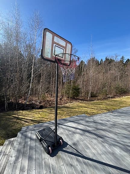 Basketställning portabel med hjul