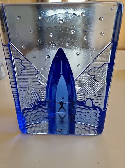 Kosta Boda glas skulptur