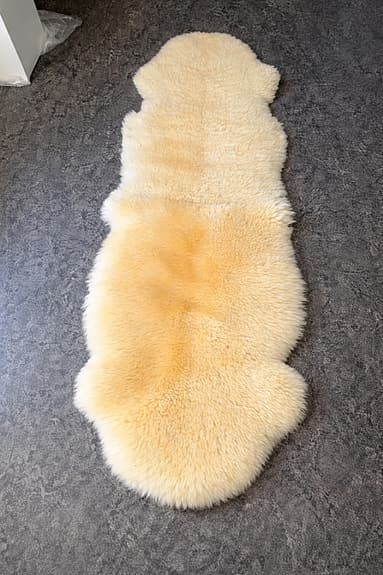 Lång Fårskinn Matta
