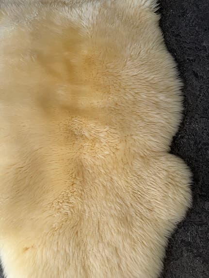 Lång Fårskinn Matta