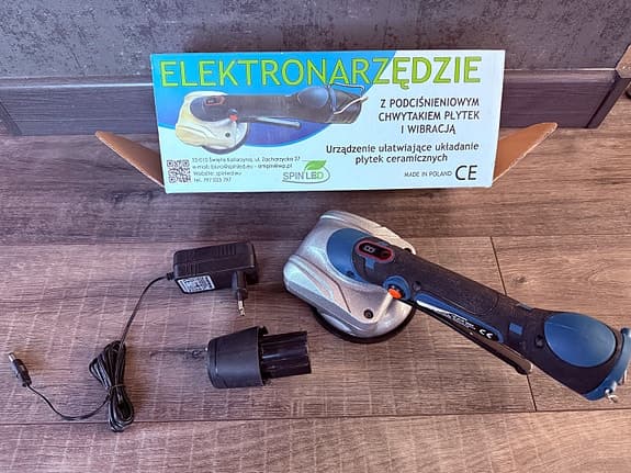 Kakelverktyg med vibration och vakuum
