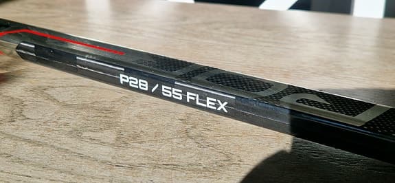 Bauer Vapor HyperLite P28 / 55 Flex – bra skick