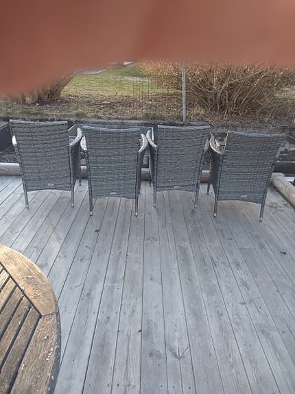 4 trädgårdsstolar Comfort Garden