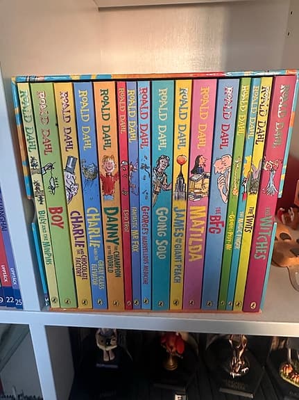 Roald Dahl Collection bokbox barnböcker engelska