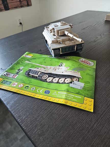 Cobi byggsats stridsvagn beige