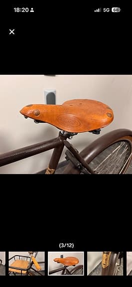 Custombyggd Pilen herrcykel