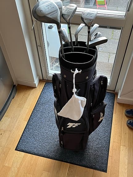 TF golfset med bag, marinblå