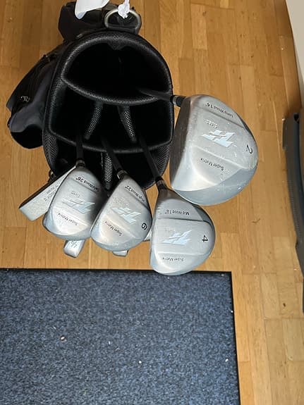 TF golfset med bag, marinblå